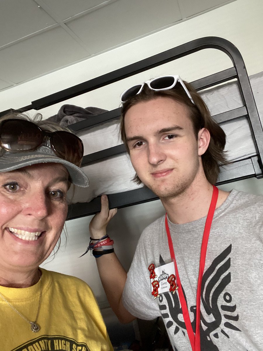 hatfieldcoleman's tweet photo. Left the “little” brother @ WKU today for #VAMPY. Truly an amazing summer experience for STEM & other areas. He ♥️s it & is finally one of the “4th year” guys... but July 9 can’t come soon enough! #gifteded #long3weeks #hispeople
🥰🥺🤓 https://t.co/YYHfyvPUPu