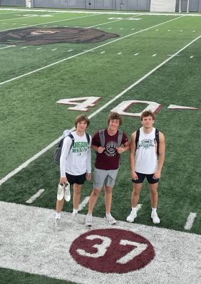 Had a great time at the <a href="/MontanaGrizFB/">Montana Griz Football</a> QB/WR camp, Thank you coaches. <a href="/CoachPease/">Brent Pease</a>