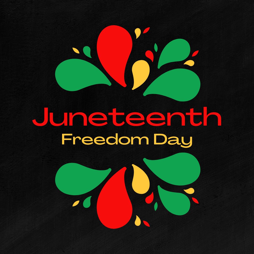 Happy Juneteenth & honoring Black joy, history, culture, and empowerment. #juneteenth2022