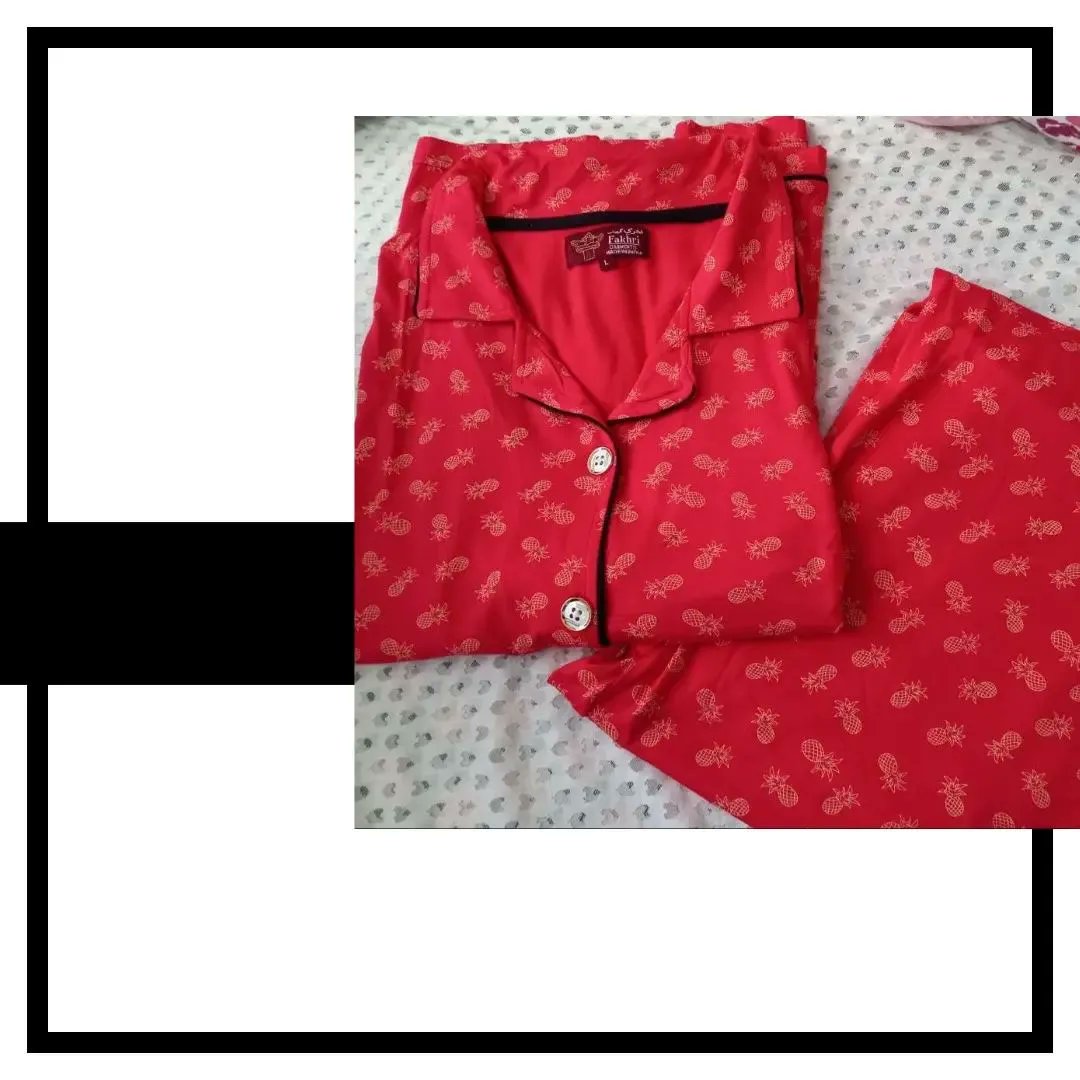 Cotton night wear this quality is very nice and soft cotton anyone want then message me RS 700