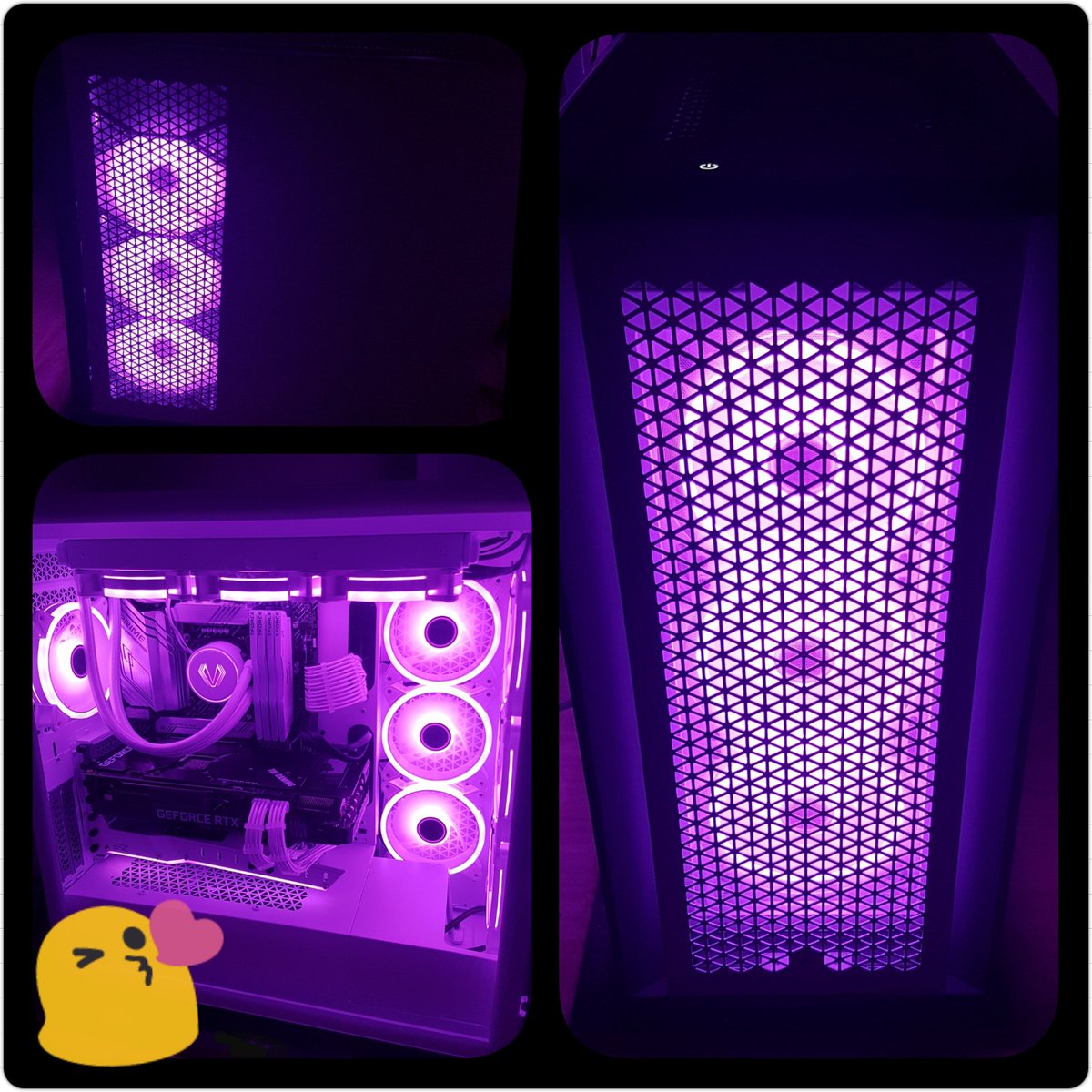 Angel0fGrace's tweet image. I totally forgot to post pictures of the new beast! #pcgaming #geforce3080Ti #intel9