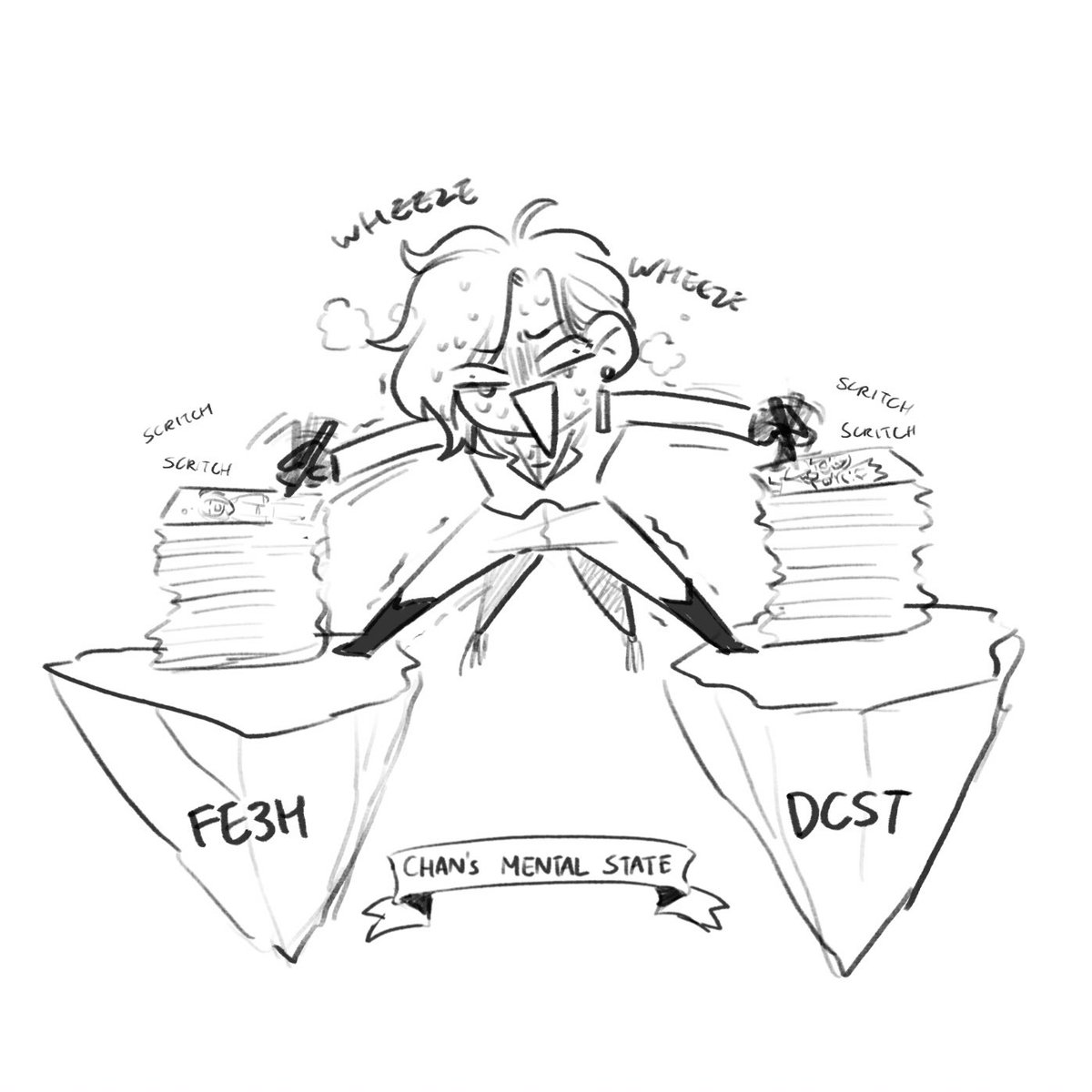 I can't have more than one hyperfixation at once 
send help 