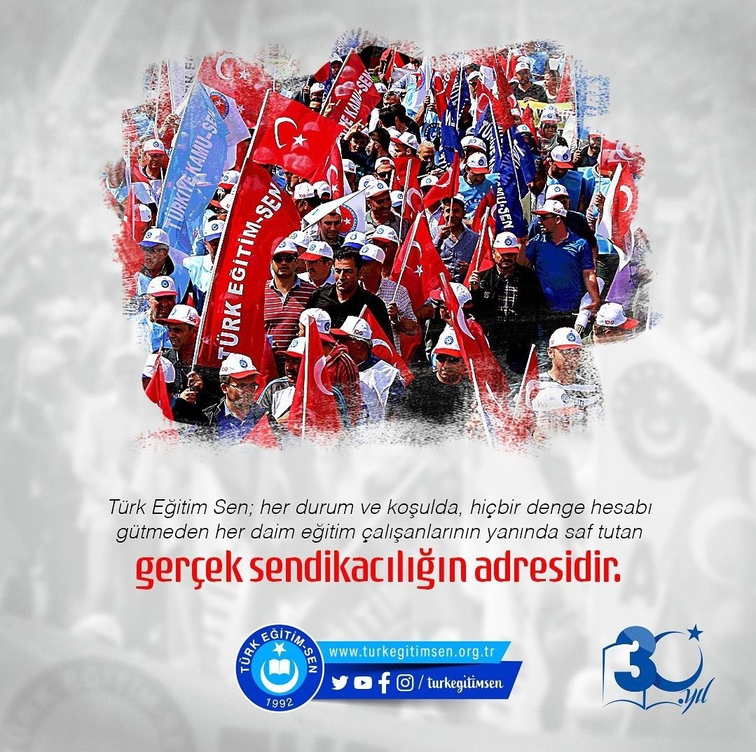 tesblk10's tweet photo. #TürkEğitimSen30yaşında https://t.co/In7mPCKnIR