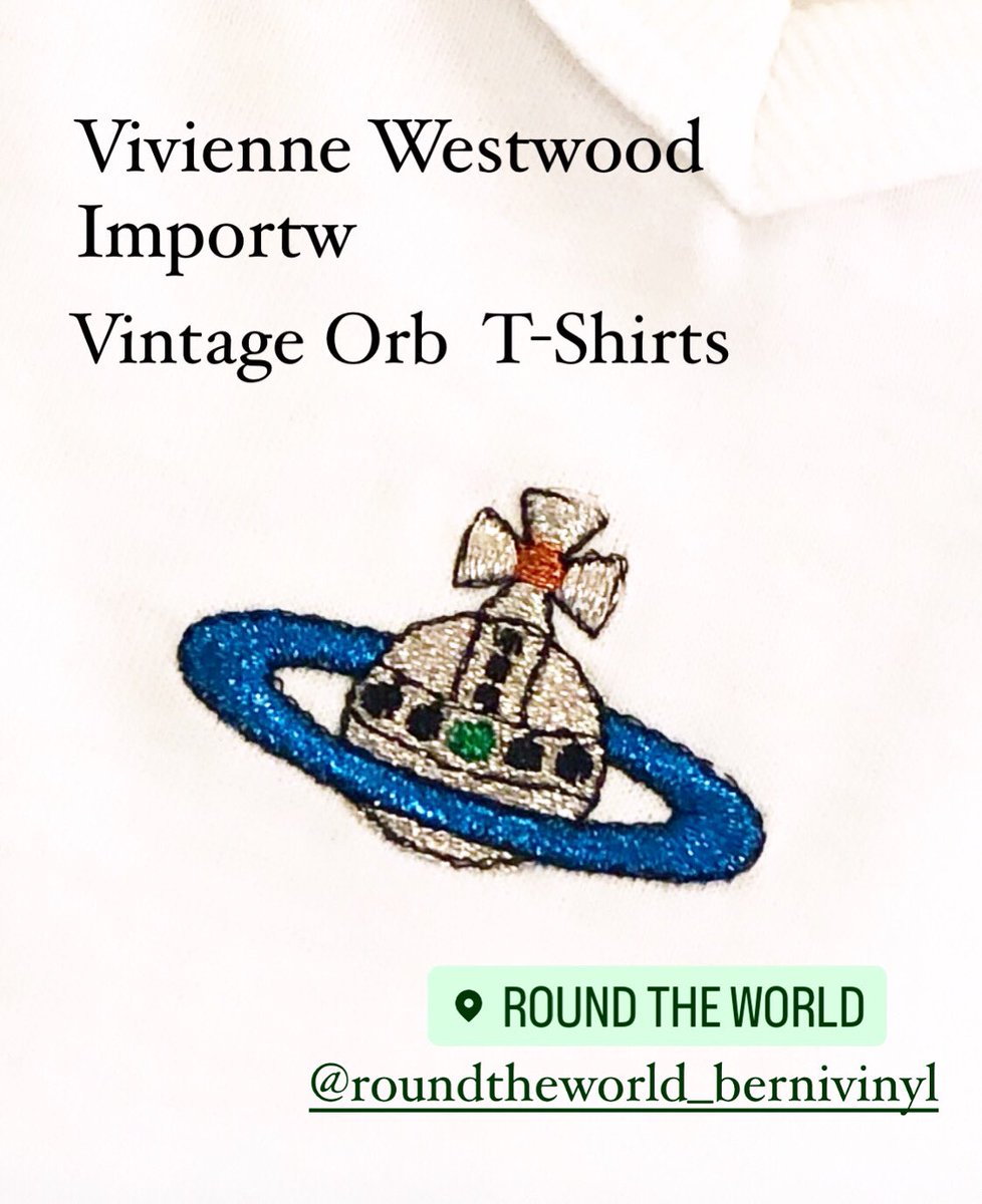 roundtheworld_b's tweet photo. Vivienne Westwood Import
Vintage Orb T-shirts
Available now at shop
#viviennewestwood
#inport
#orb
#vintageorb
#tshirt
#fashion
#fukuoka
#keyakidori https://t.co/GDRUBRVTwd