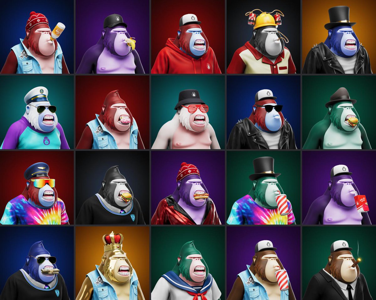 DaJuice2121's tweet photo. Over time I've accumulated a bunch more apes, #bidsmol with the pandas and bought a bunch of those, and also hold many eggs. I'm a big believer in @monoliff's art and trust in the Degen Labs team 100%, especially with their decision to bring in @Sea_Eoh to steer the ship https://t.co/CLxz8MhJ2o