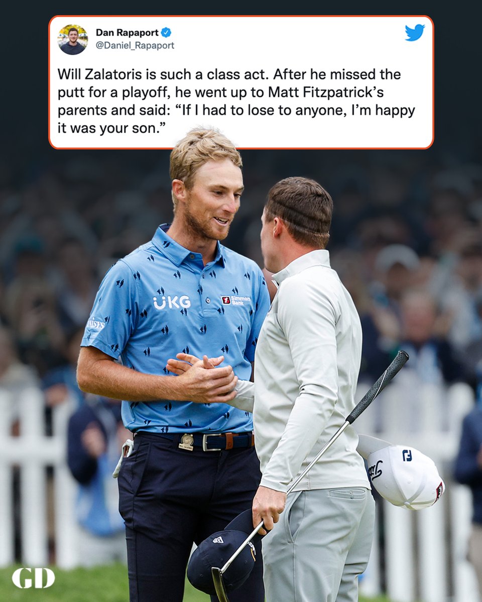 Will Zalatoris, ladies and gentlemen.