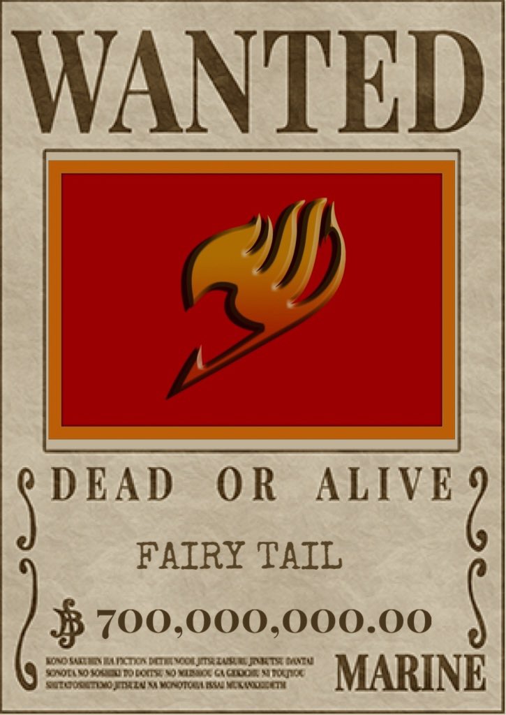 Blew up the old Marineford.

 (Anyone who’s in Fairy Tail is automatically an enemy. Even the ones who aren’t tagged.)