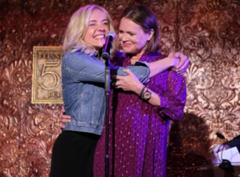 lizlemonknope's tweet photo. as someone who was single handedly raised by rachel bay jones and jennifer laura thompson in 2020, this means the world to me https://t.co/I65QO9GkcE