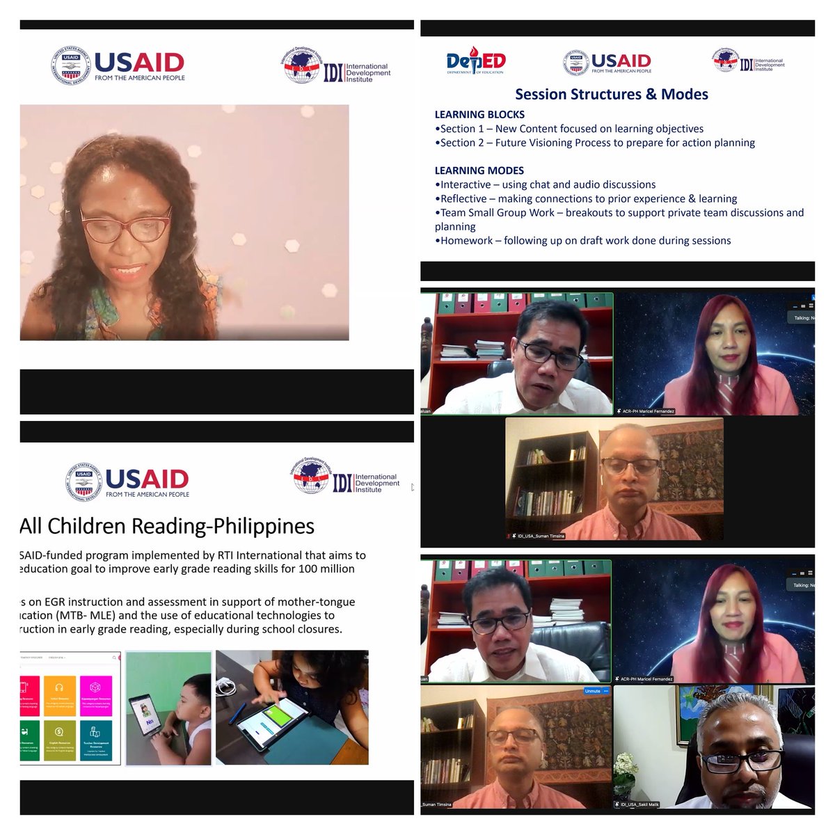 idiinstitute's tweet photo. Opening session of five weeks long training on Learners in Future of Education (LIFE) with a cohort of 50 educators, and policy makers from the Department of Education (Philippines) inaugurated with opening remarks by Mr. Usec Nepomuceno Malaluan, Chief of Staff, Dept of Edn. https://t.co/DcW7vLkS4K