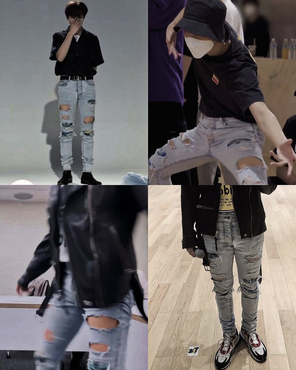this haechan’s ripped jeans should be in history books