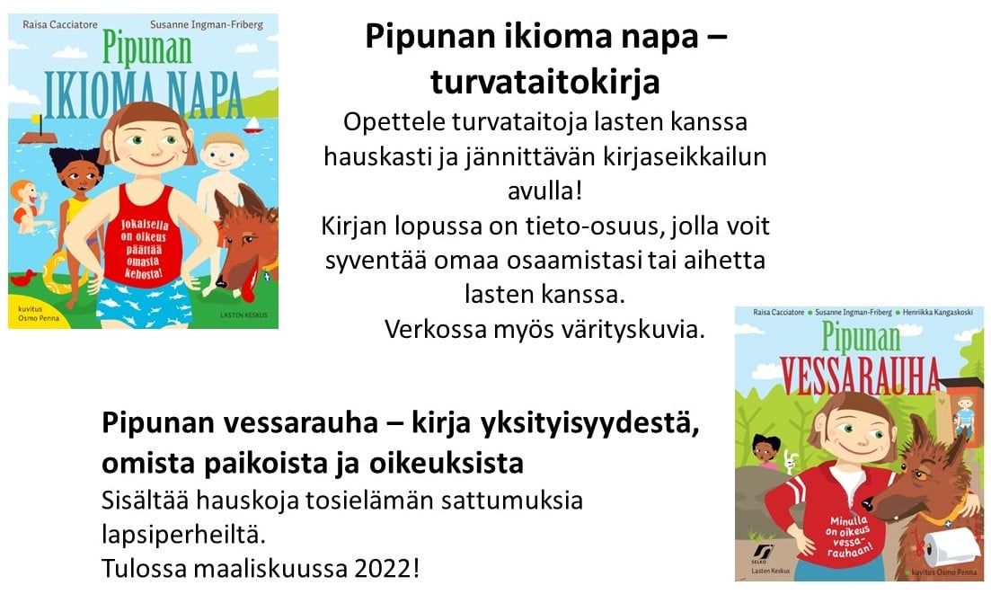 Miten ehkäiset #seksuaalinenhäirintä? Ohjaa jo lapsia avoimuuteen puhua sinun, turvallisen aikuisen kanssa kehosta! #turvallinenlapsuus #turvataidot #seksuaalikasvatus #kehotunnekasvatus <a href="/Vaestoliitto/">Väestöliitto</a> <a href="/LastenKeskus/">Lasten Keskus</a> <a href="/VOLiitto/">Varhaiskasvatuksen Opettajien Liitto</a> <a href="/SuPerLiitto/">SuPer ry</a> <a href="/barnahus_fi/">Barnahus_Suomi</a>