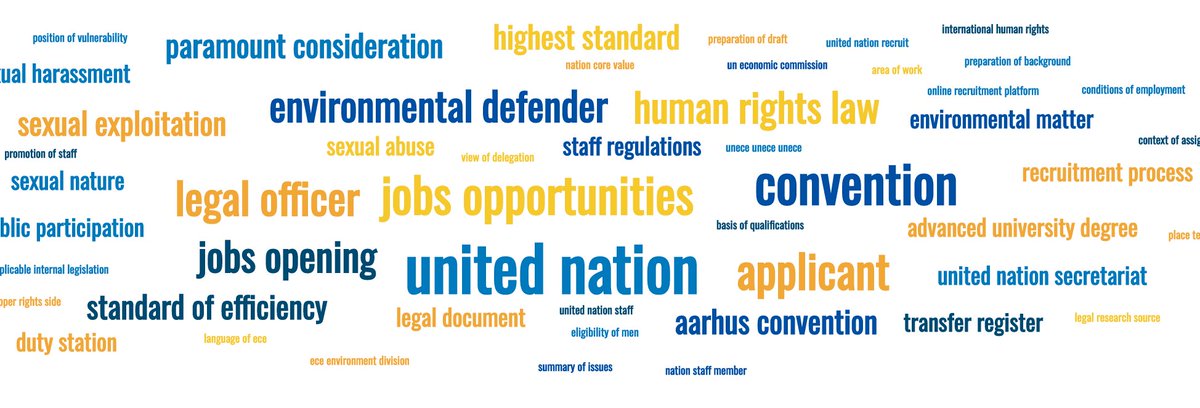 📢 job opportunity: #AarhusConvention Legal Officer to support new UNECE Special Rapporteur on #EnvironmentalDefenders
A key position to protect environmental democracy across Europe and beyond - please spread the word
⌛️deadline: Friday 24th June
#HumanRightsJob
More 👇👇