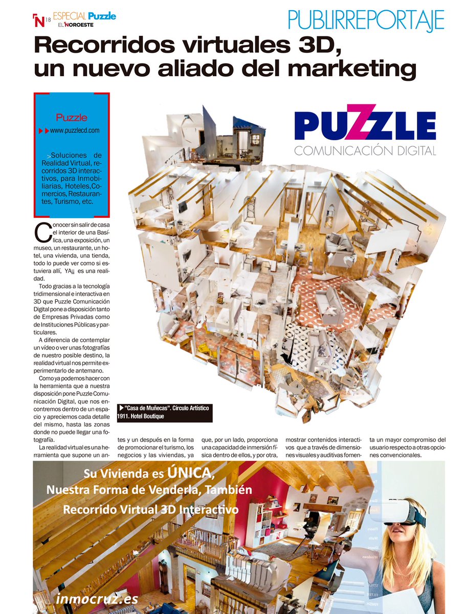 Mañana nos espera la ciudad de Cartagena 😎y su feria de dinamización 😊del Comercio (#Dinamic2022).
¿Qué vamos a enseñar? Nuestros tours 🤖virtuales 3D
¿Quieres ver uno que hicimos para 🌆Cartagena?
👨‍💻: puzzlecd.com/portfolio/cent…
<a href="/AytoCartagenaES/">Ayuntamiento de Cartagena</a> , <a href="/NoeliaArroyoHer/">Noelia Arroyo</a> <a href="/TurismoRMurcia/">Turismo Región de Murcia</a>