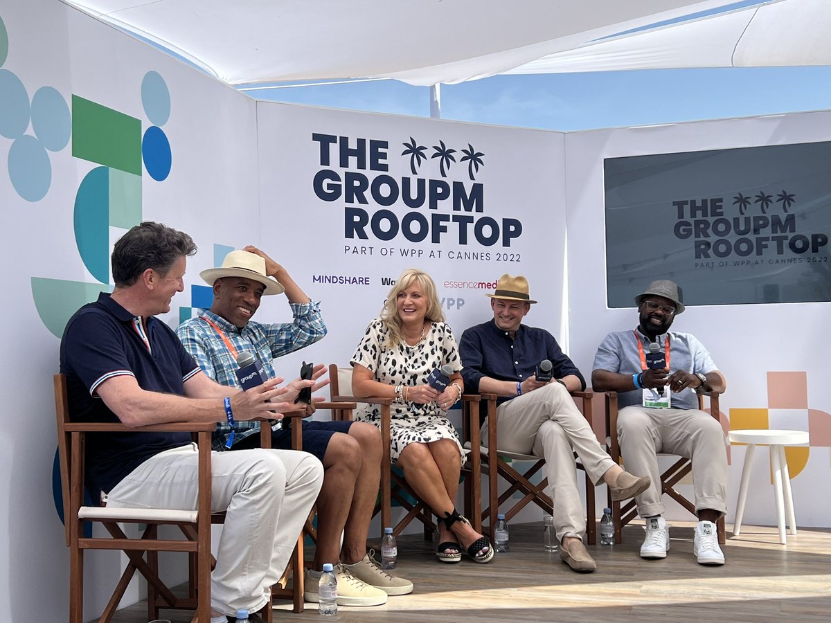 bwadekc's tweet image. A great discussion at #CannesLions2022 talking through the importance of media and creativity being extremely connected to bring concepts to life, as well as finding ways to be authentic in how brands show up today. @DebbiVandeven #wearevmlyr