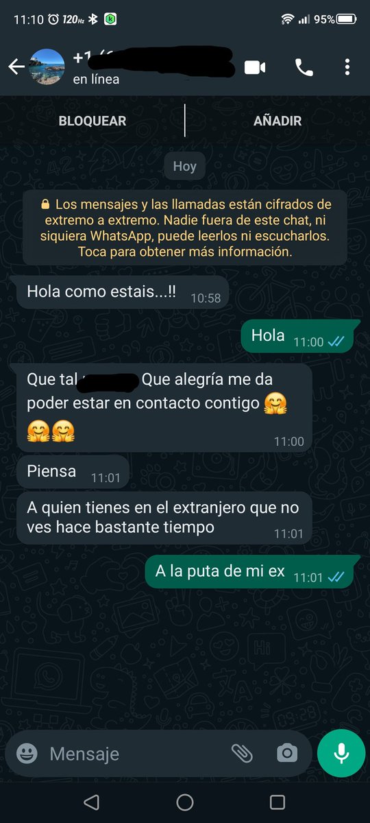 StickyMasaro's tweet photo. Podría bloquear el número sin más, pero hoy estoy juguetón. 🤣🤣🤣 https://t.co/UTiKBZKsLF