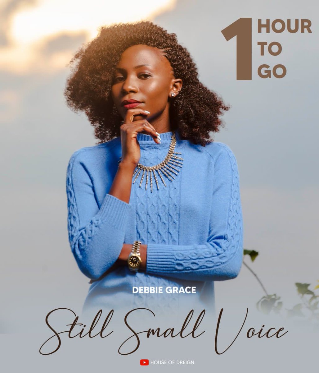 💃🏾 1 hour to go…

*Still Small Voice Ft Debbie Grace | Official Premiere*

youtu.be/S6ZH6jt5TSM

#Stillsmallvoice #HouseofDreign