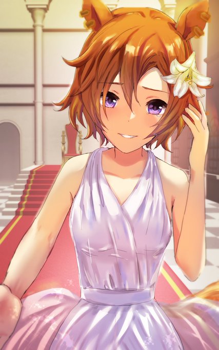 #ウマ娘 
#テイエムオペラオー 
「このボクを、こんなに待たせるとはね…!」 