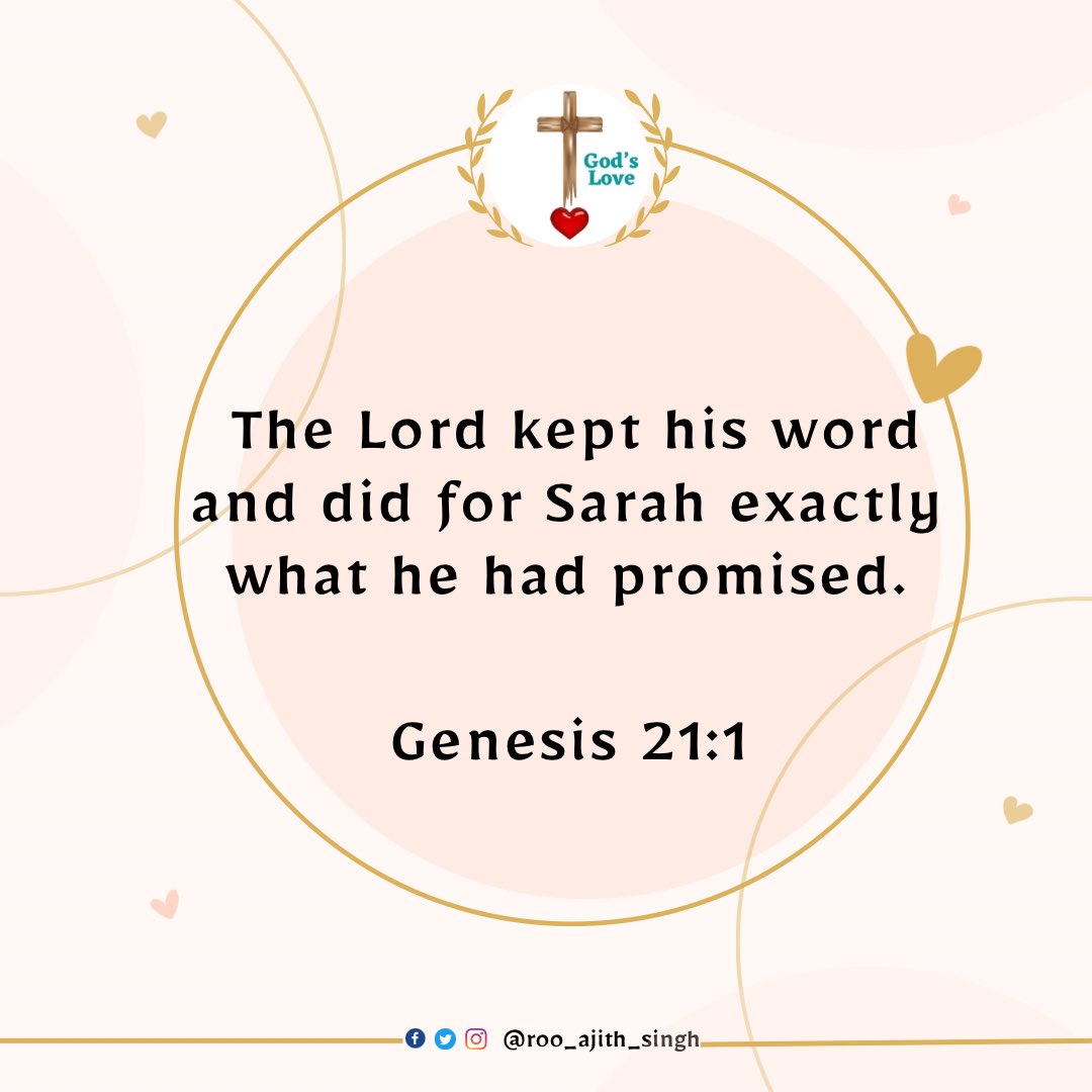 roo_ajith_singh's tweet image. May the Lord fulfil all the promises he made to you, for he is Faithful till the end.

Shalom to you in Jesus name!

#PromiseKeeper #BigGod