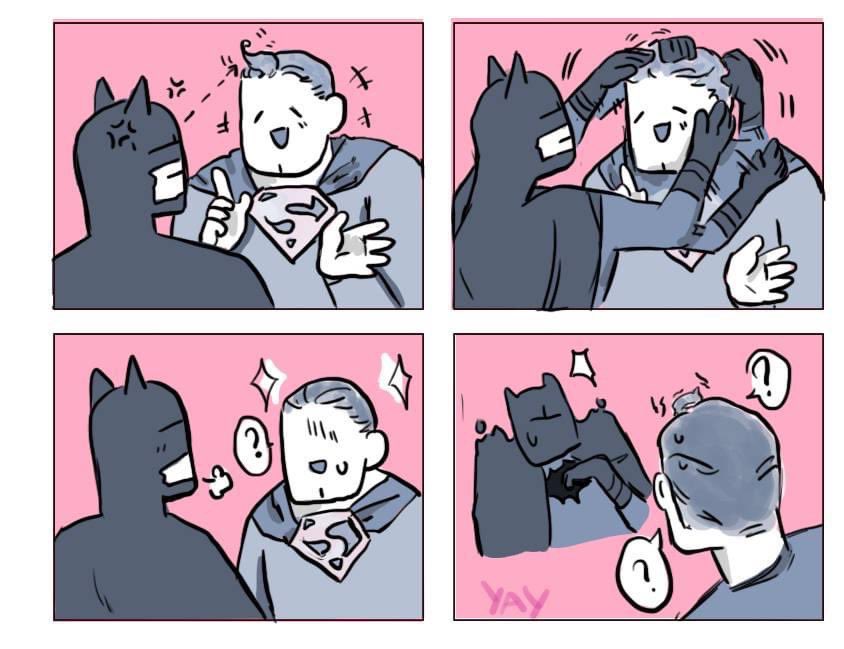 lill_Suu's tweet image. I just found my old drawings of supbat
#supbat #batman #superman #BruceWayne #ClarkKent