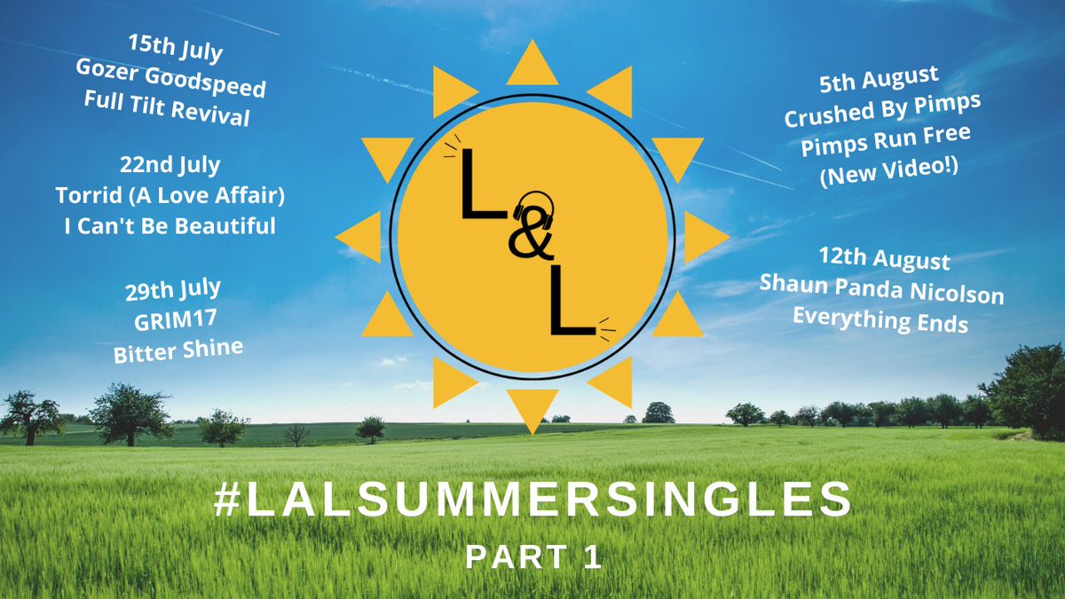 Ok it's time I told you a bit more about #LALSummerSingles - this is Part 1!

You can pre-order ALL of these on Bandcamp now for just £1 each. It's not a lot, but it all helps the artists. 

lightsandlines.bandcamp.com 

If you subscribe, you've already got them all!

👇👇👇