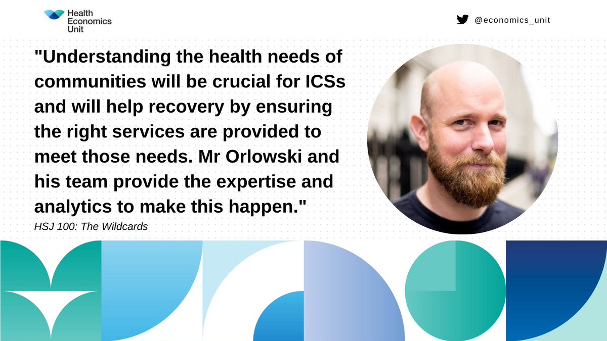 Health Economics Unit (@economics_unit) on Twitter photo We're immensely proud to have our very own @andrzeio named in the #HSJ100 wildcards this morning for his #pophealthmanagement work with our unit. We welcome this recognition of our work, look out for more from us in the coming days...hsj.co.uk/hsj100-the-wil… We're immensely proud to have our very own @andrzeio named in the #HSJ100 wildcards this morning for his #pophealthmanagement work with our unit. We welcome this recognition of our work, look out for more from us in the coming days...hsj.co.uk/hsj100-the-wil…