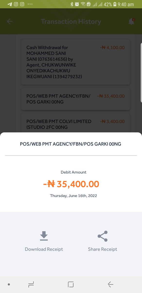 SirChyke3's tweet photo. I tried withdrawing from POS on the 16th of June, the transaction declined but I was debited. I have been expecting my reversal since then but I haven't gotten it. I have also written to Access Bank Plc but no reply. @accessbank_help @cenbank https://t.co/Znqsro2Usd