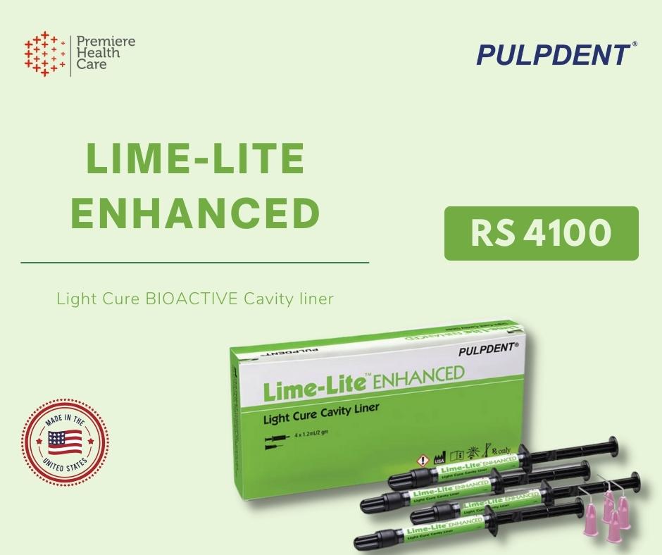 phcpvt's tweet photo. Lime-Lite Enhanced (Light Cure Cavity Liner) by Pulpdent
Made in USA
1.2 ml / 2 Gm Syringe + 5 X Tips (For Retail Price Mentioned on this Page)
Order Now: https://t.co/NDuZfnbj0p
#PHC #PVT #LiningMaterial #Pulpdent #Restorative #PremierHealthcare #Pakistan https://t.co/opsBct4jxr