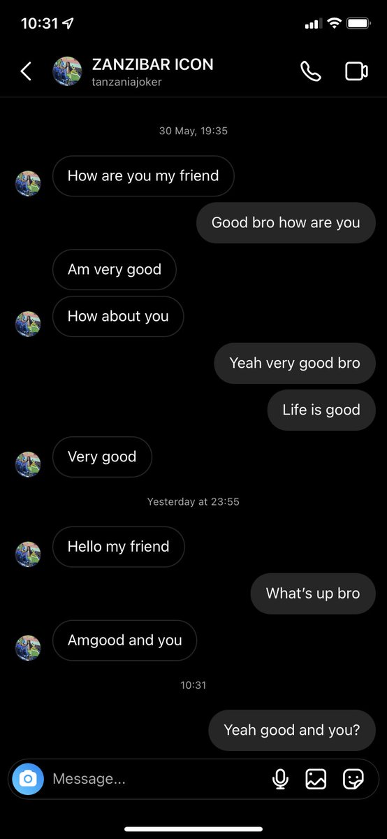 Lethal conversations