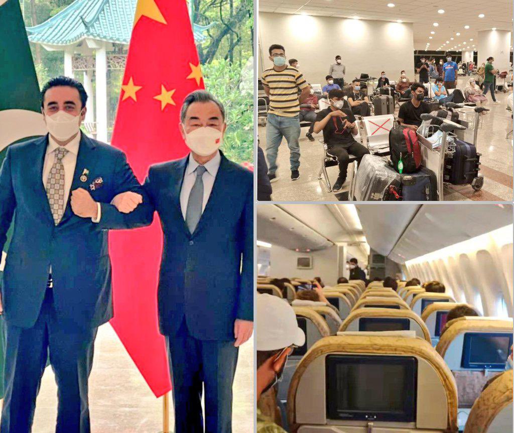 First batch of Pakistani students has reached Xian, China. Thanks to Foreign Minister Pakistan & Chairman PPP @BBhuttoZardari for resolving students' issue during his China visit.

#PakChinaFriendship