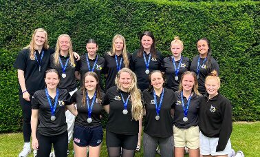 CoMWPC's tweet image. Reports from the Festival of Water Polo at the weekend. Silver medals 🥈for both teams in this end of season outdoor fun competition. Thanks to the organisers @BritishWPC @lidocheltenham and the coaches, tms, officials and mini bus drivers 👏