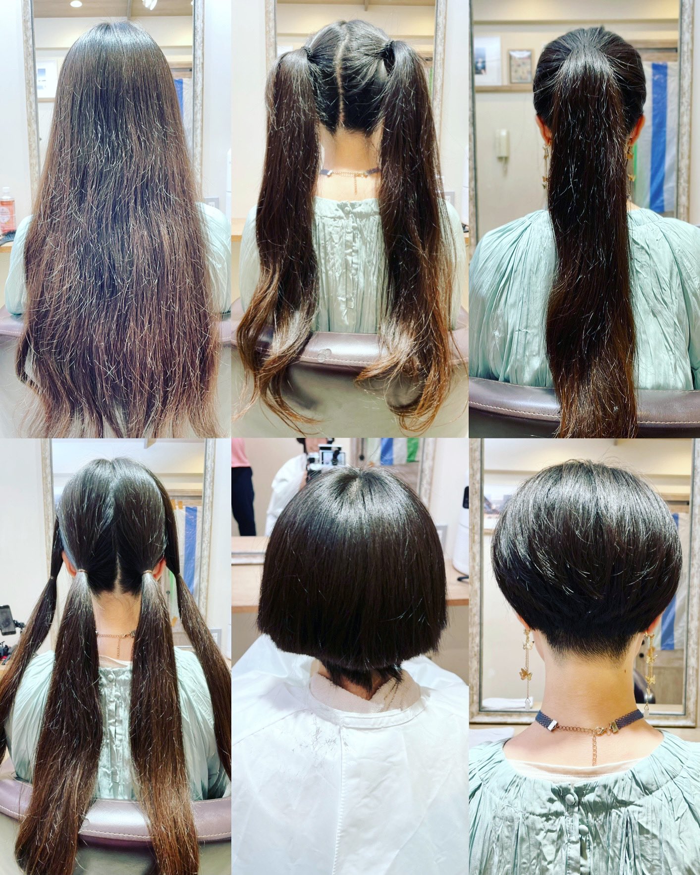 ばしし@撮影カットモデル様募集中(都内)カット代無料 モデル代お支払い ヘアドネーション対応 on X: 後ろから 黒髪ロング ポニーテール  ツインテール ヘアドネーション 断髪直後 刈り上げ 撮影モデル様 撮影にご協力して頂ける美容師様、 理容師様募集中です。 #カット ...