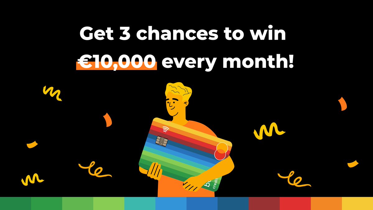 Imagine getting a push notification saying you just won €10,000. At bunq, you get 3 chances to win €10,000, every month, simply by using bunq to Make Life Easy. Check out how you can win too! bunq.com/jackpot
