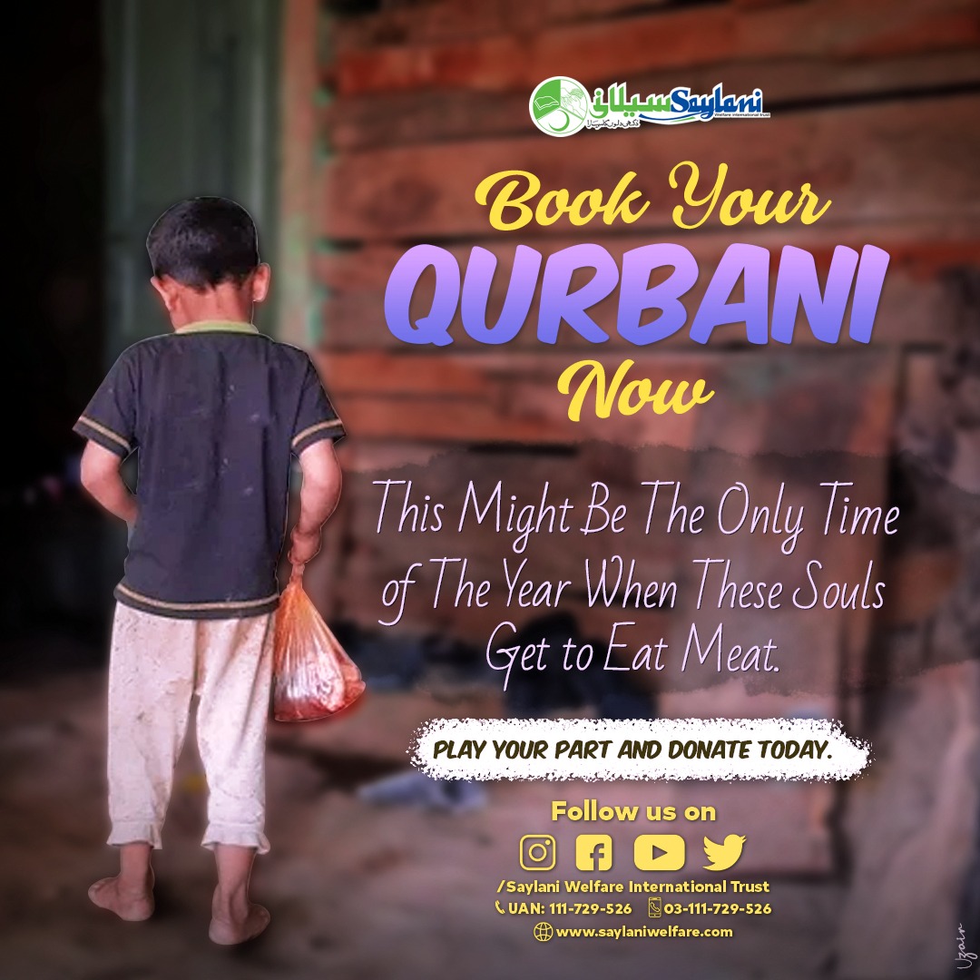 This Might be the only time of the year when these get to Eat Meat For Online Booking saylaniwelfare.com/en/donate?refe… . . . #Qurbani #cow #GOAT #cowmandi #adha #EidAlAdha #hissa #fisabillah #fisabililah #share #SpreadSaylani #SupportSaylani #CollectiveQurbani2022 #BashirFarooqPromise