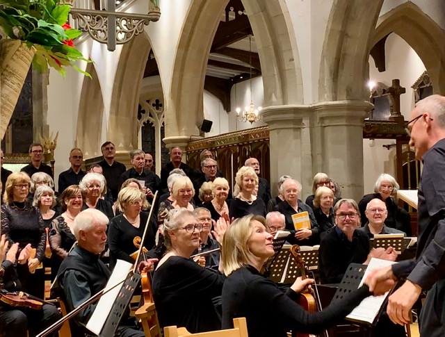 A glorious finale to PMF 22 on Saturday. Thanks to all involved in Alexander's Feast incl guest soloists <a href="/rebeccajlea/">Rebecca Lea</a> <a href="/GrahamNeal1/">Graham Neal</a> &amp; Andrew Rupp, Pinner Festival Choir &amp; Orchestra, &amp; Conductor David Gould.