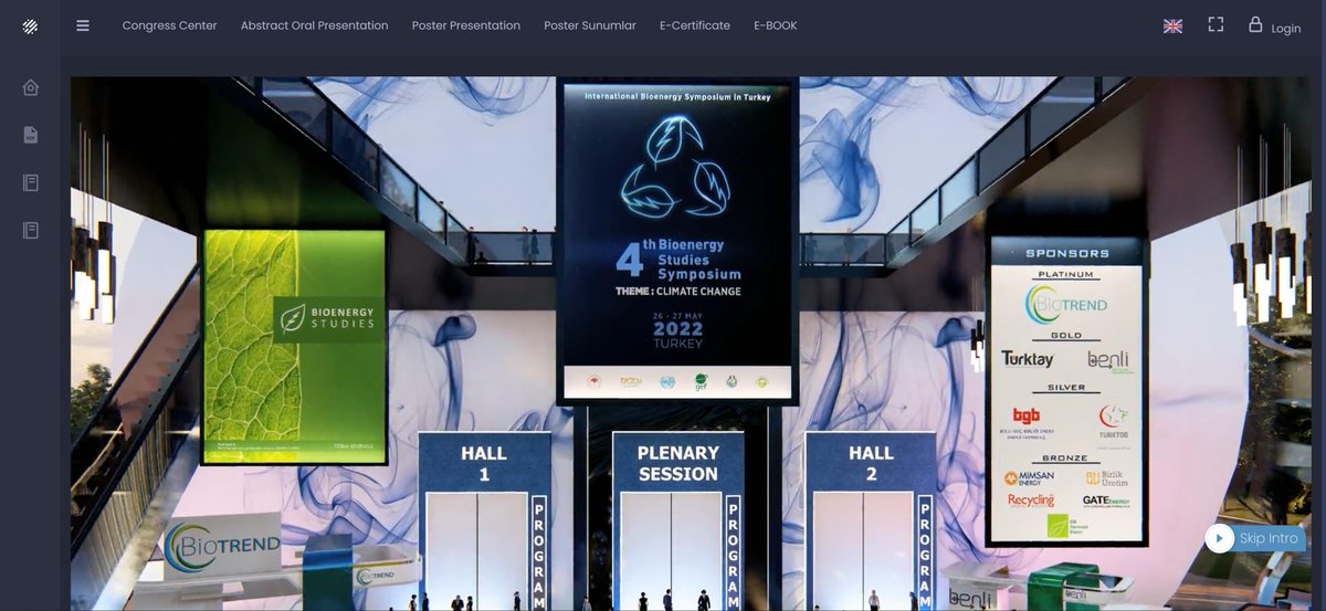 You may download 4th Bioenergy symposium’s E-BOOK and your E-Certificate from the following link;
online.bioenergysymposium.org