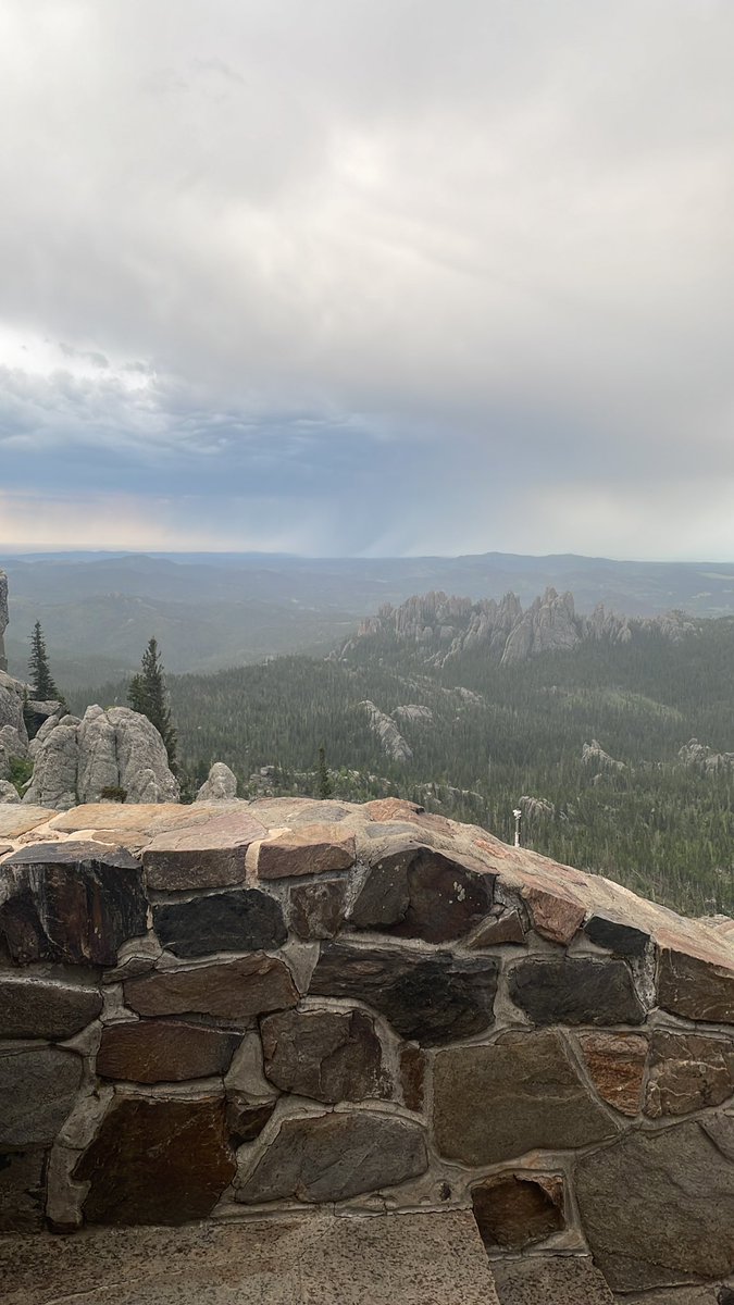 OctaviousRexx's tweet photo. Went on another hike at Custer and got trapped all the way up there due to a storm coming in, took a little over 2 hours to get up and 2 to get down but very fun and very worth! #ComeToSD https://t.co/6HNyt7W9Ik