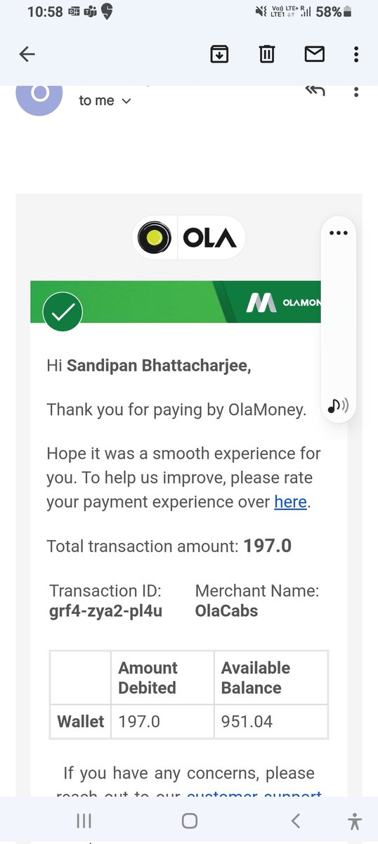 Sandipan99588's tweet photo. @ola_supports 
Forgot my mobile in cab just 15 min back. Please help me to get this.
I am at UCO head office salt lake kolkata.
Please help. Unable to call Ola support https://t.co/msPn0oTUvG