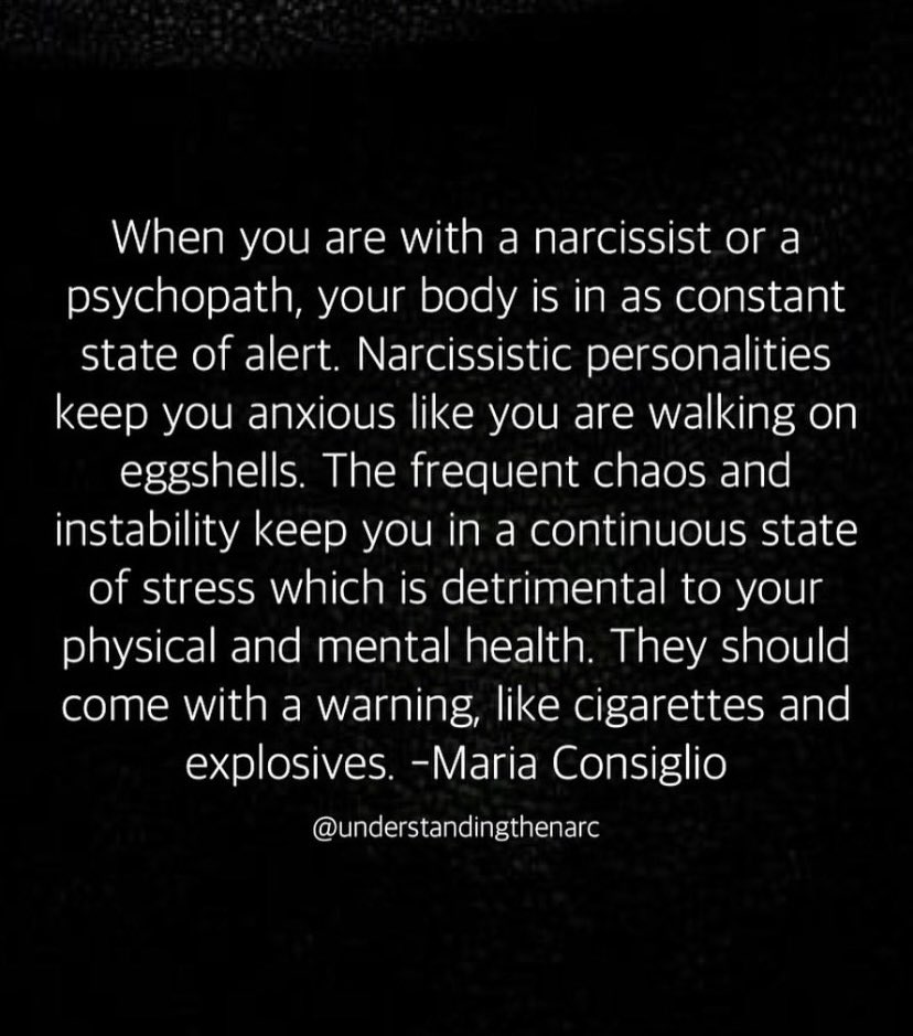 CAUTION: Toxic. Will cause great bodily harm. Avoid contact. 
#narcmom #narcissist