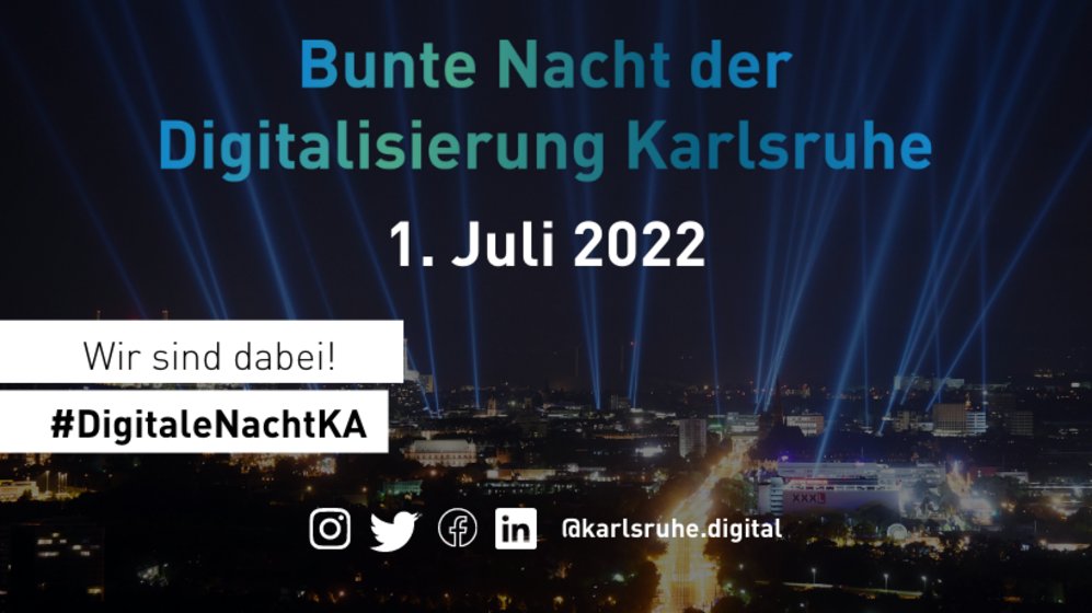 VKSI (@vksi) on Twitter photo Bunte Nacht der Digitalisierung in #Karlsruhe
Am Standort des #VKSI:
<a href="/VKSI/">VKSI</a> <a href="/CyberForum/">CyberForum</a> <a href="/informatikradar/">Gesellschaft für Informatik e.V.</a>, Karlsruher Technik Initiative und <a href="/FabLabKa/">FabLab Karlsruhe e.V.</a>
Moltkestraße 30, 76133 Karlsruhe
01.07.22, 16 bis 20.30 Uhr
bunte-nacht-der-digitalisierung.de/details#207
#DigitaleNachtKA #SoftwareMadeInKarlsruhe Bunte Nacht der Digitalisierung in #Karlsruhe
Am Standort des #VKSI:
<a href="/VKSI/">VKSI</a> <a href="/CyberForum/">CyberForum</a> <a href="/informatikradar/">Gesellschaft für Informatik e.V.</a>, Karlsruher Technik Initiative und <a href="/FabLabKa/">FabLab Karlsruhe e.V.</a>
Moltkestraße 30, 76133 Karlsruhe
01.07.22, 16 bis 20.30 Uhr
bunte-nacht-der-digitalisierung.de/details#207
#DigitaleNachtKA #SoftwareMadeInKarlsruhe