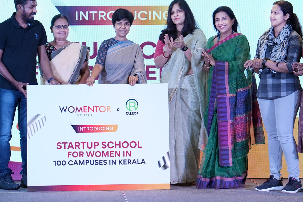 DrBNair's tweet photo. WOMENTOR has been founded to accelerate women startups and STEM education for girls.  WOMENTOR-Talrop Business School has been launched on the 18th June with a vision to cover 100 campuses this year. #WomenInSTEM #womenentrepreneurs #DiversityandInclusion #WomeninNFTs #STEM https://t.co/VJvmtuJgav