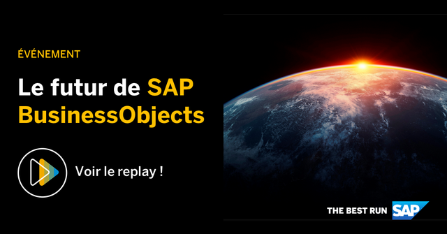 👉 Clients SAP BusinessObjects : l’offre Business Intelligence de SAP continue d’évoluer ! Pour en savoir plus, regardez en replay notre événement du 8 juin. bit.ly/3xxfAJ6