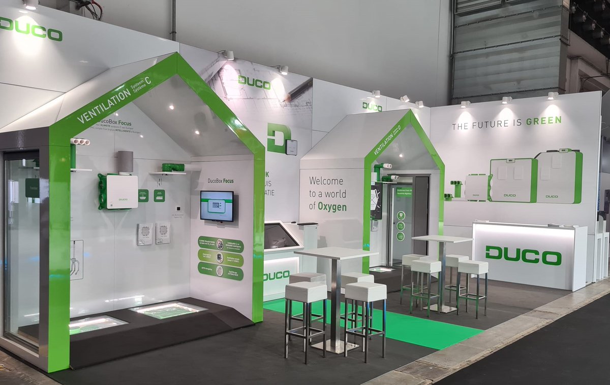 Ben je er niet in geslaagd om onze stand te bezoeken tijdens Batibouw? 📺 Breng een virtueel bezoek aan de beurs via volgende link: bit.ly/3MXUV6W #TheFutureIsGreen