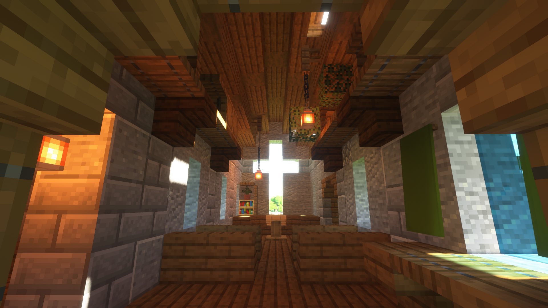 تويتر ハロさん Minecraft على تويتر 川のほとりに 昨日投稿した 小さな教会 を建ててみました ついでに内装も撮影 Minecraft マイクラ Minecraftbuilds マイクラ建築 マイクラ好きと繋がりたい T Co 3s5wx1apev