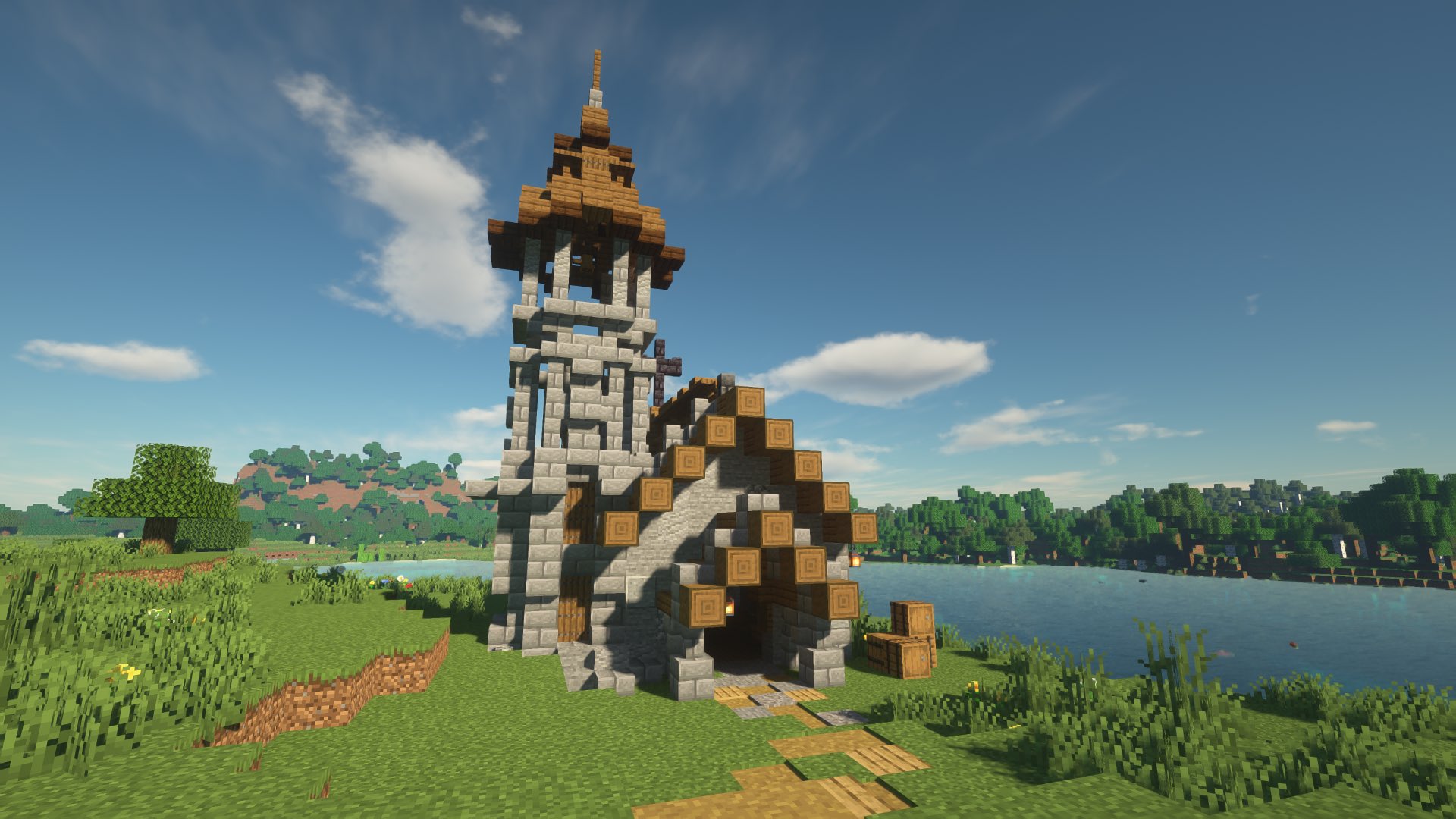 تويتر ハロさん Minecraft على تويتر 川のほとりに 昨日投稿した 小さな教会 を建ててみました ついでに内装も撮影 Minecraft マイクラ Minecraftbuilds マイクラ建築 マイクラ好きと繋がりたい T Co 3s5wx1apev