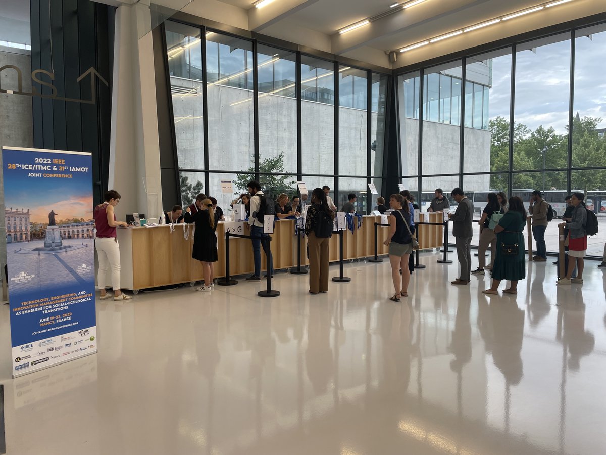 FabLivingLab's tweet photo. The ICE-IAMOT Conference is beginning !

#ConferenceICEIAMOT #innovation https://t.co/OOsYiFrYFN