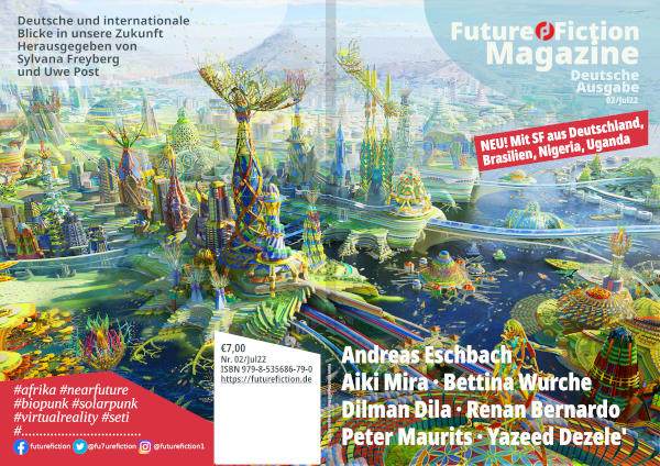 uwepost's tweet photo. Übrigens, das großartige Umlaufcover der 2. deutschen Ausgabe unseres #FutureFiction #Magazine stammt von Kirsten Zirngibl (USA). Der Titel des Artworks ist "Ubuntu", und es zeigt eine #Solarpunk-Zukunftsvision von Kapstadt
@Fu7ureFiction
@kirstenzirngibl
https://t.co/JRxwye6UUi https://t.co/leaROW0FhV