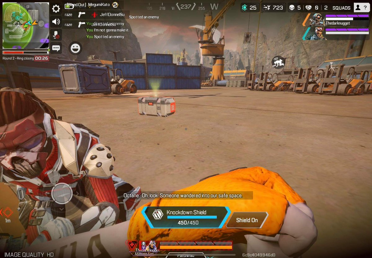 Labiaro's tweet image. To the chill fade user that we played with earlier in the apex battle royal, Ily