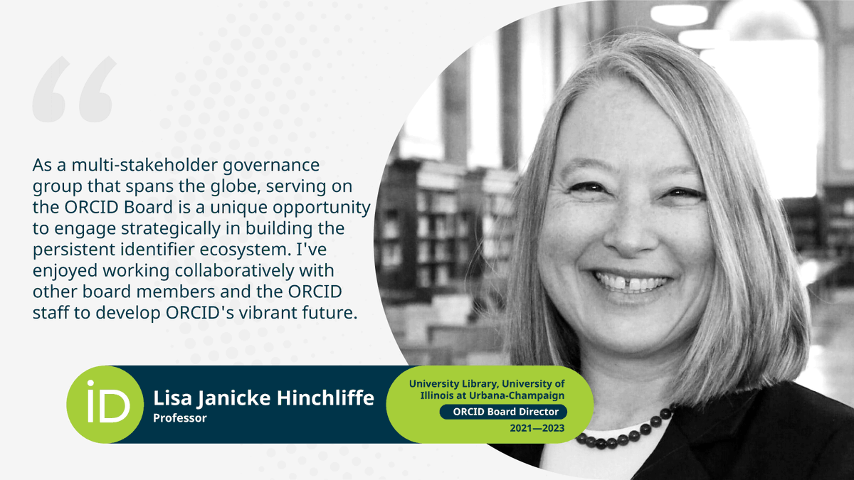 Are you an employee, officer, or director of a current ORCID member organization? Would you like to provide strategic guidance to help ORCID fulfill its mission? Consider nominating yourself or a colleague to serve on the ORCID Board. Learn more: bit.ly/3N4Ew0W