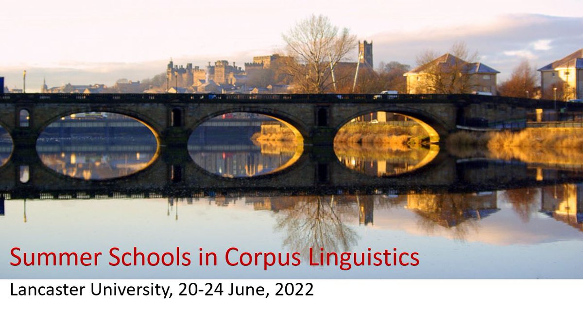 danagablas's tweet photo. Lancaster Summer Schools in Corpus Linguistics 2022 start today! We are very excited about meeting the participants 🧑‍🤝‍🧑🧑‍🤝‍🧑of our three summer schools in a little while. A very warm welcome to all joining us for the summer schools today - we hope you have a great week! https://t.co/z8BAw7Hv4C