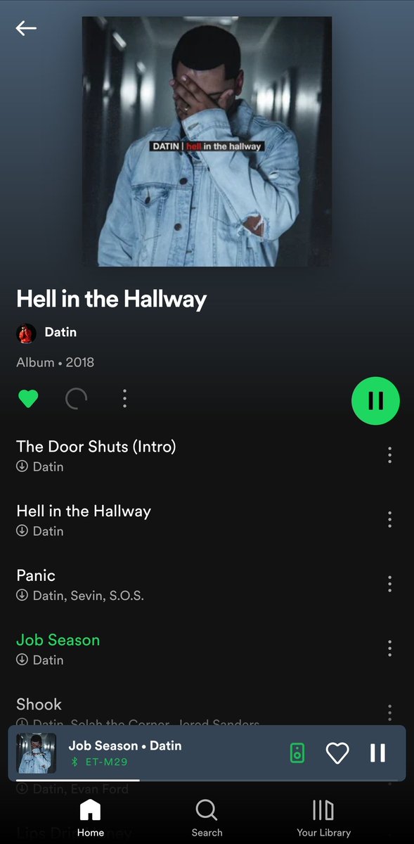 Odyssey529's tweet photo. #HellInTheHallway by @Datin_TripleD is a beautifully crafted album for any sub genre of HipHop. The vulnerability and melancholic undertones make this body of work super relatable! The sequencing of the tracks also works and the penultimate crescendo is God always works it out! https://t.co/NYG7f4yaAM